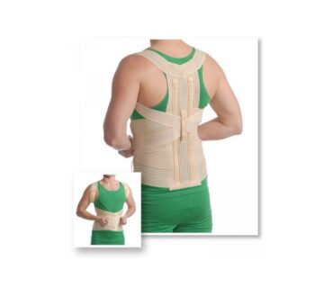 Corset Toraco-Lombar (Cu 2 Atele Metalice) Medtextile, Cod 3001