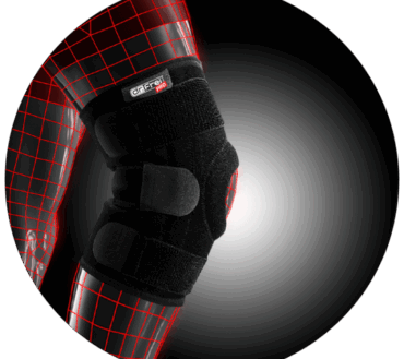 Orteza De Genunchi Stabilizatoare Cu 4 Atele Spirala Dr Frei Pro, Cod S6058