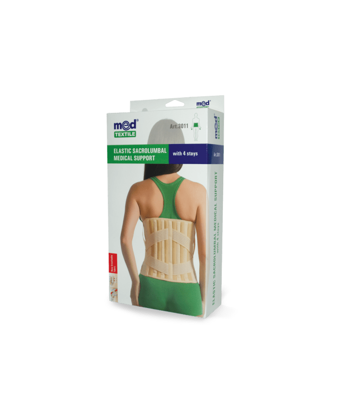 Lombostat Cu 4 Atele Rigide Medtextile, Cod 3011 - imagine 2