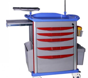 Troliu Medical, Masa Mobila pentru Medicamente si Aparatura Medicala Dr. Happy JLS403