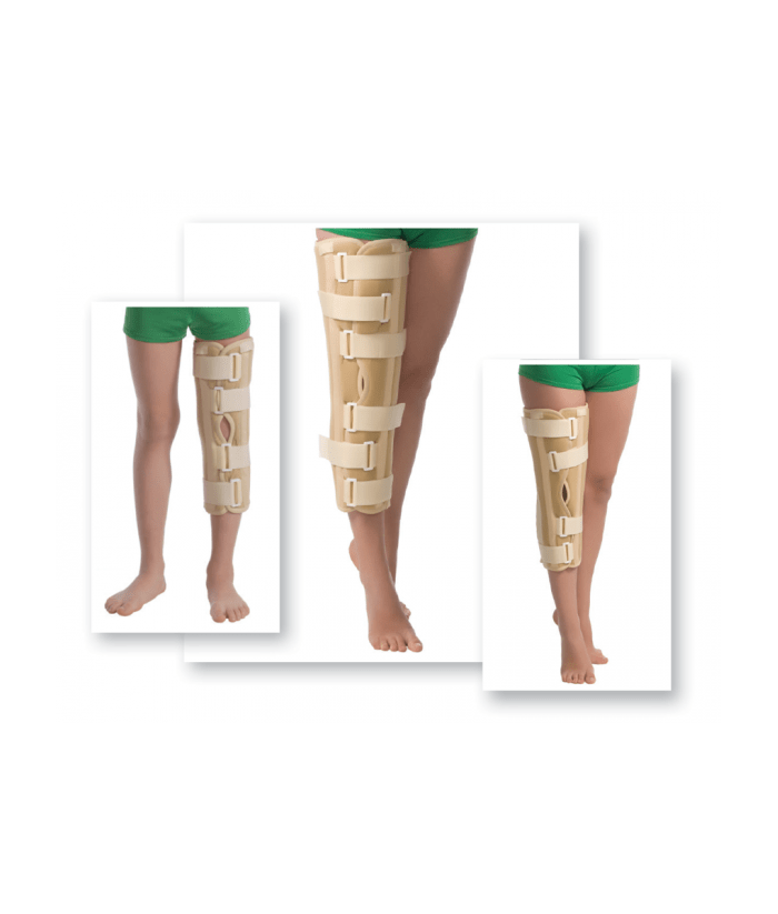 Orteză De Genunchi Cu Fixare Suplimentară (Atele Rigide) Medtextile, Cod 6112