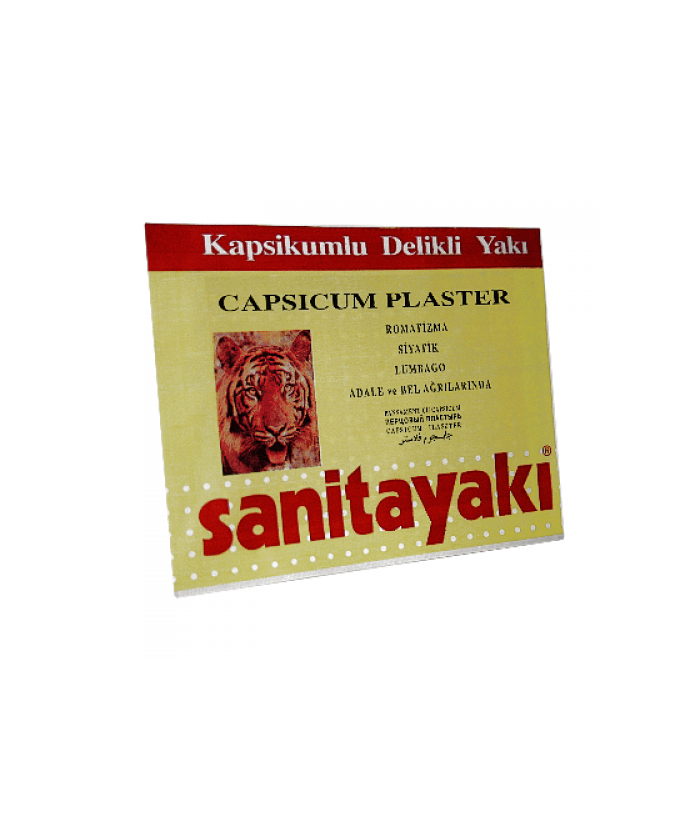Plasturi Antireumatici Cu Ardei Iute Sanitayaki ( 50 Buc)