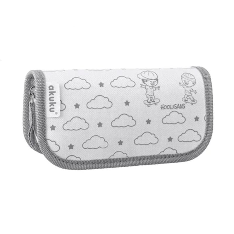 Set Îngrijire Bebe cu Forfecuță, Unghieră, Pilă, Perie, Pieptene și Para Nazală – Akuku A0015 - imagine 3