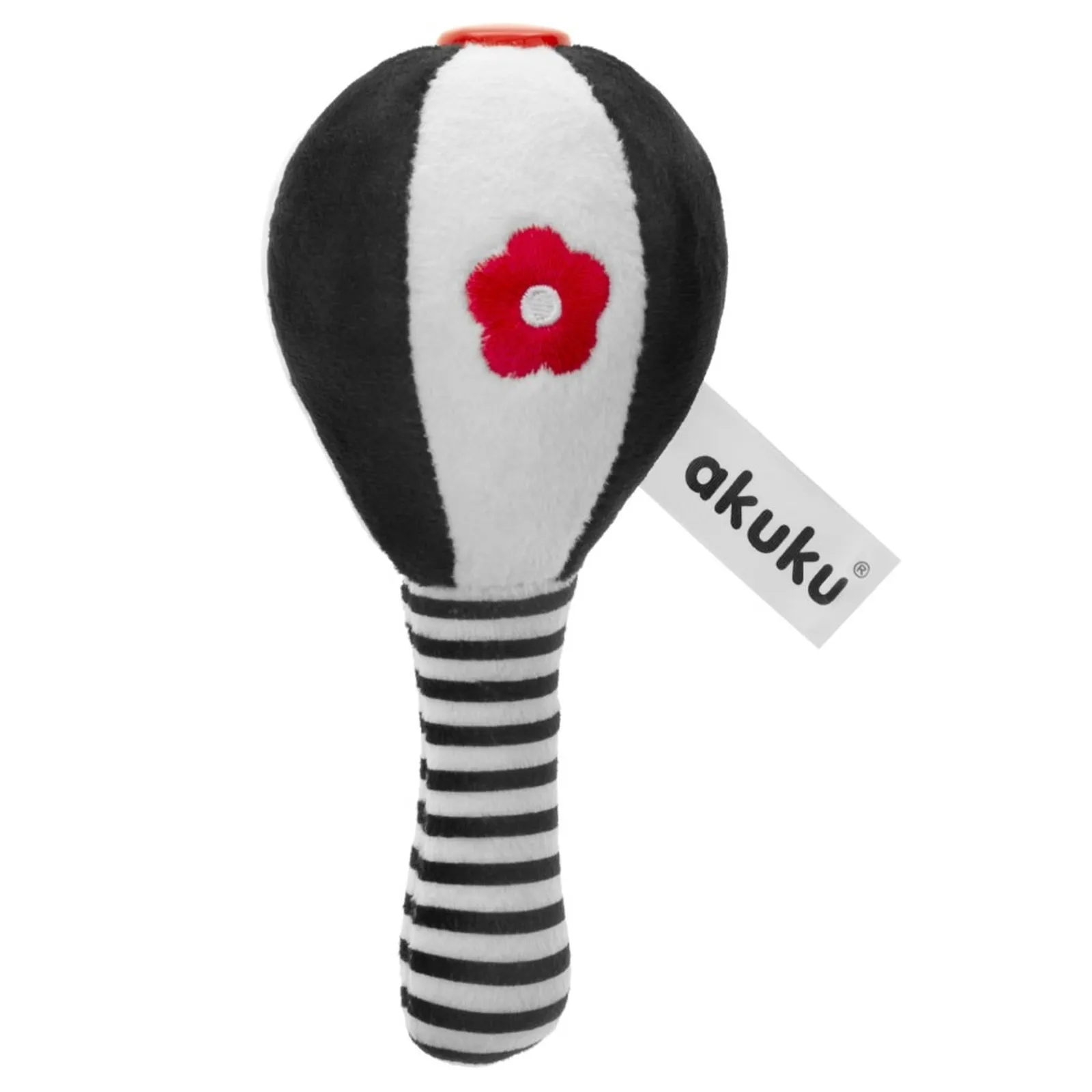 Jucărie zornăitoare de pluș Akuku A0483 Hammer – moale, sigură, pentru bebeluși - imagine 2