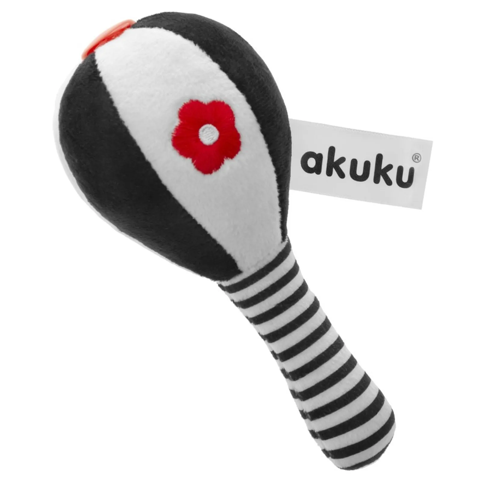 Jucărie zornăitoare de pluș Akuku A0483 Hammer – moale, sigură, pentru bebeluși