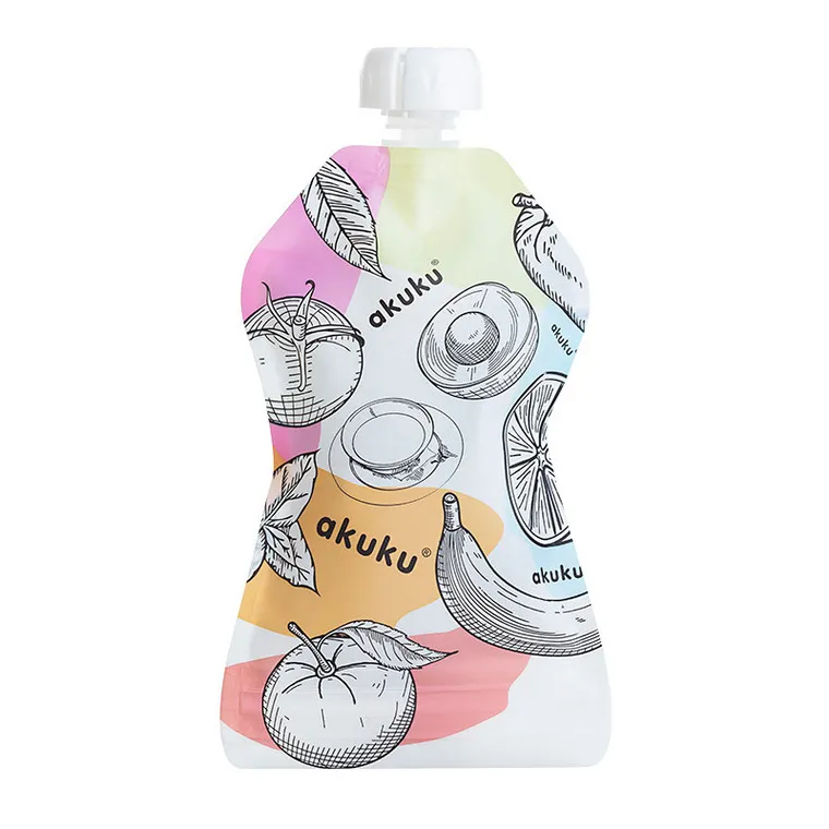 Set 5 pungi reutilizabile pentru alimente 150 ml Akuku A0056 - imagine 2