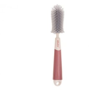 Set 3 Perii din Silicon pentru Curățare Biberoane și Tetine – Akuku A0512